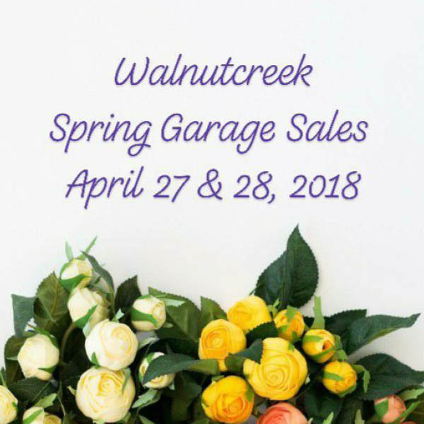 Walnut Creek Spring Garage Sales