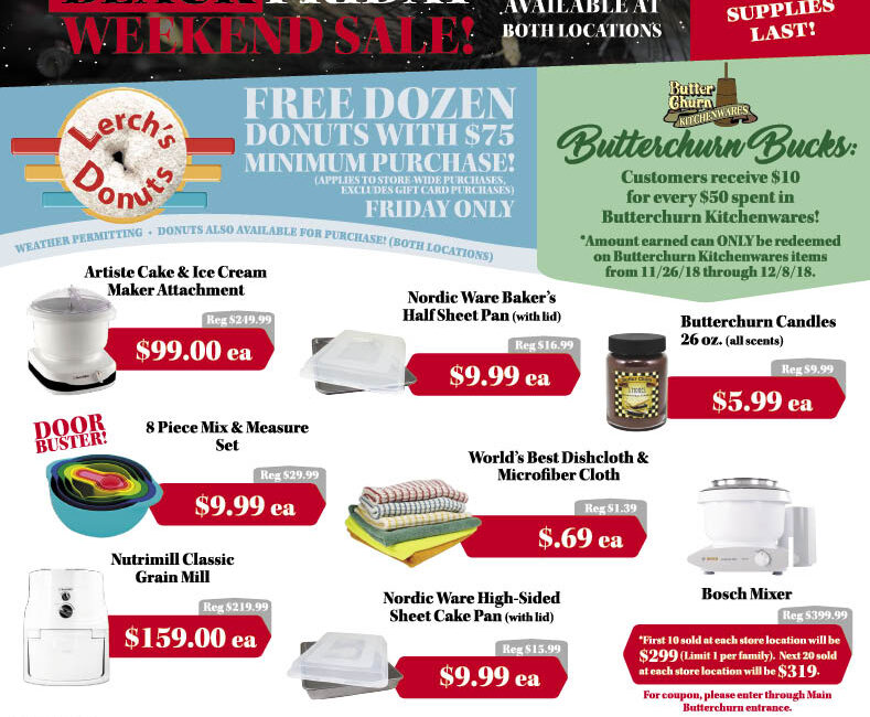 Walnut Creek Cheese Black Friday 2018